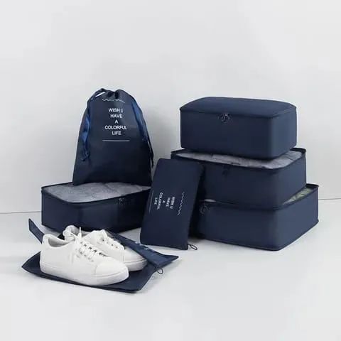 Set x 7 Bolsa Organizador Viaje