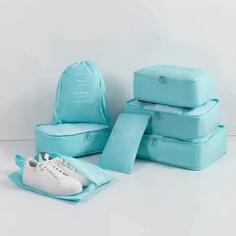 Set x 7 Bolsa Organizador Viaje