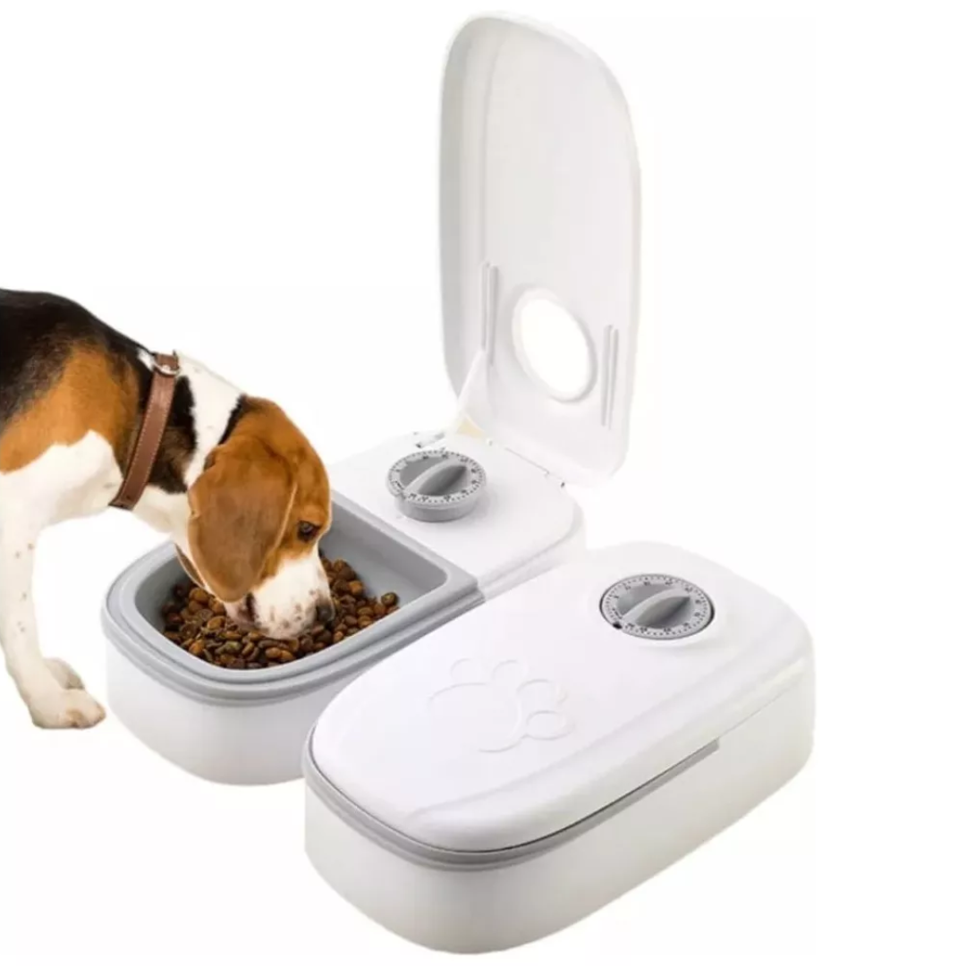 Comedero para Mascotas con temporizador de apertura