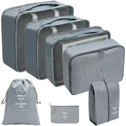 Set x 7  Bolsa Organizador  Viaje