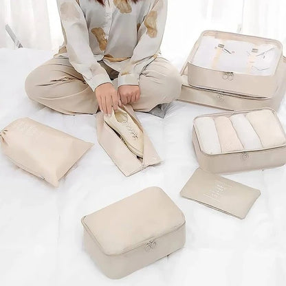 Set x 7  Bolsa Organizador  Viaje